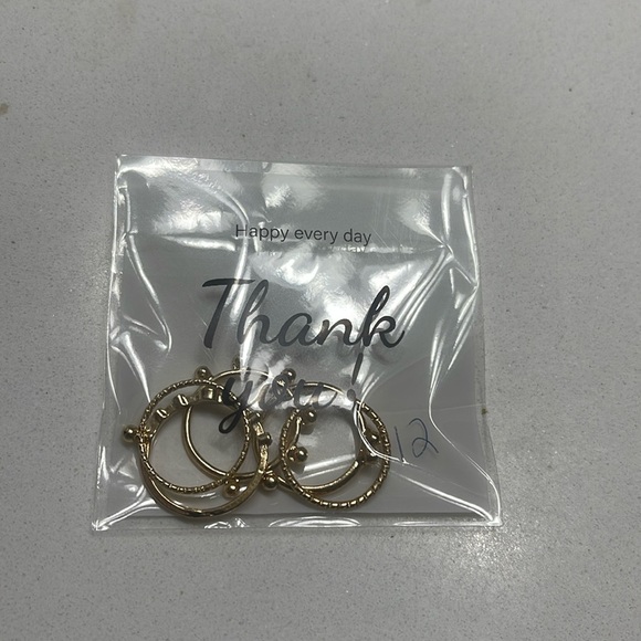 Bohemian Gold Ring Set 💛 Lot 12 - Picture 4 of 4